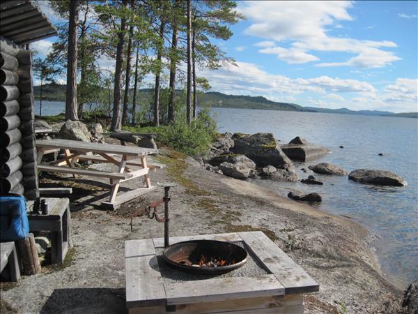 Vindskydd på Brynjeholmen/Kallesholmen