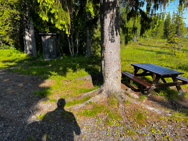 Utedass och bänkbord