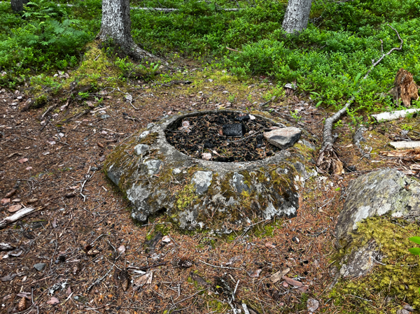 Äldre gjuten aldstad