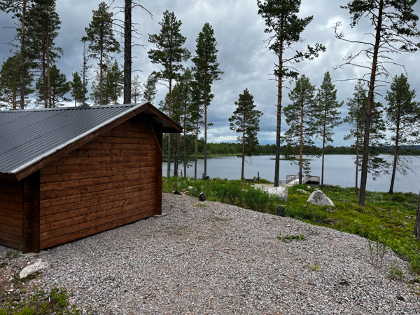 Vy mot sjön