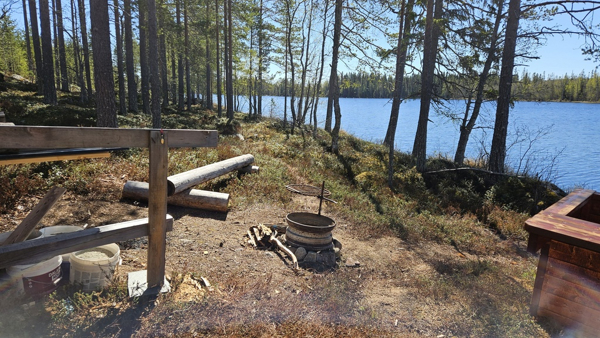 Lite provisoriskt ännu vid Norr-Nordtjärn