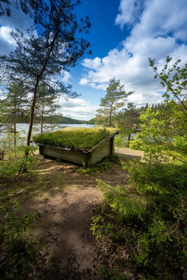 Övre trästicln vindskydd