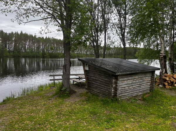 Fint läge vid vattnet