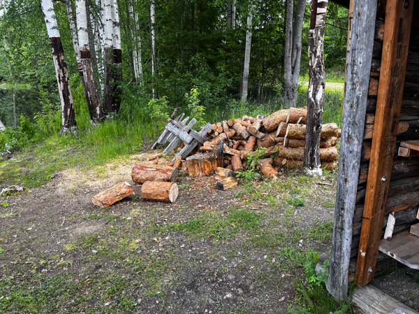 Sågbock för ved