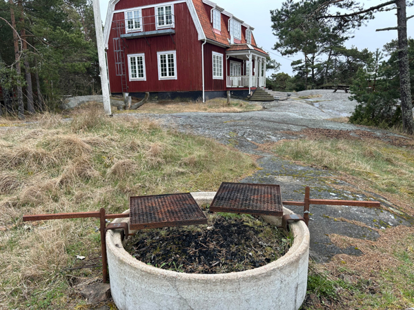 Grillplatsen vid Thielska villan