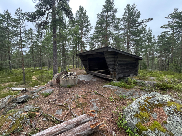 Vindskydd Toppstugan