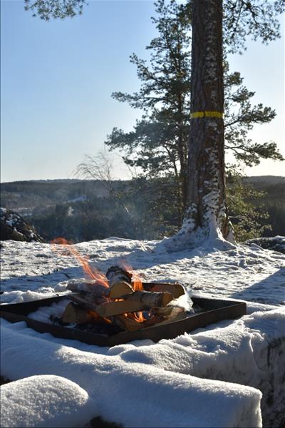Grillning på Uvaberget